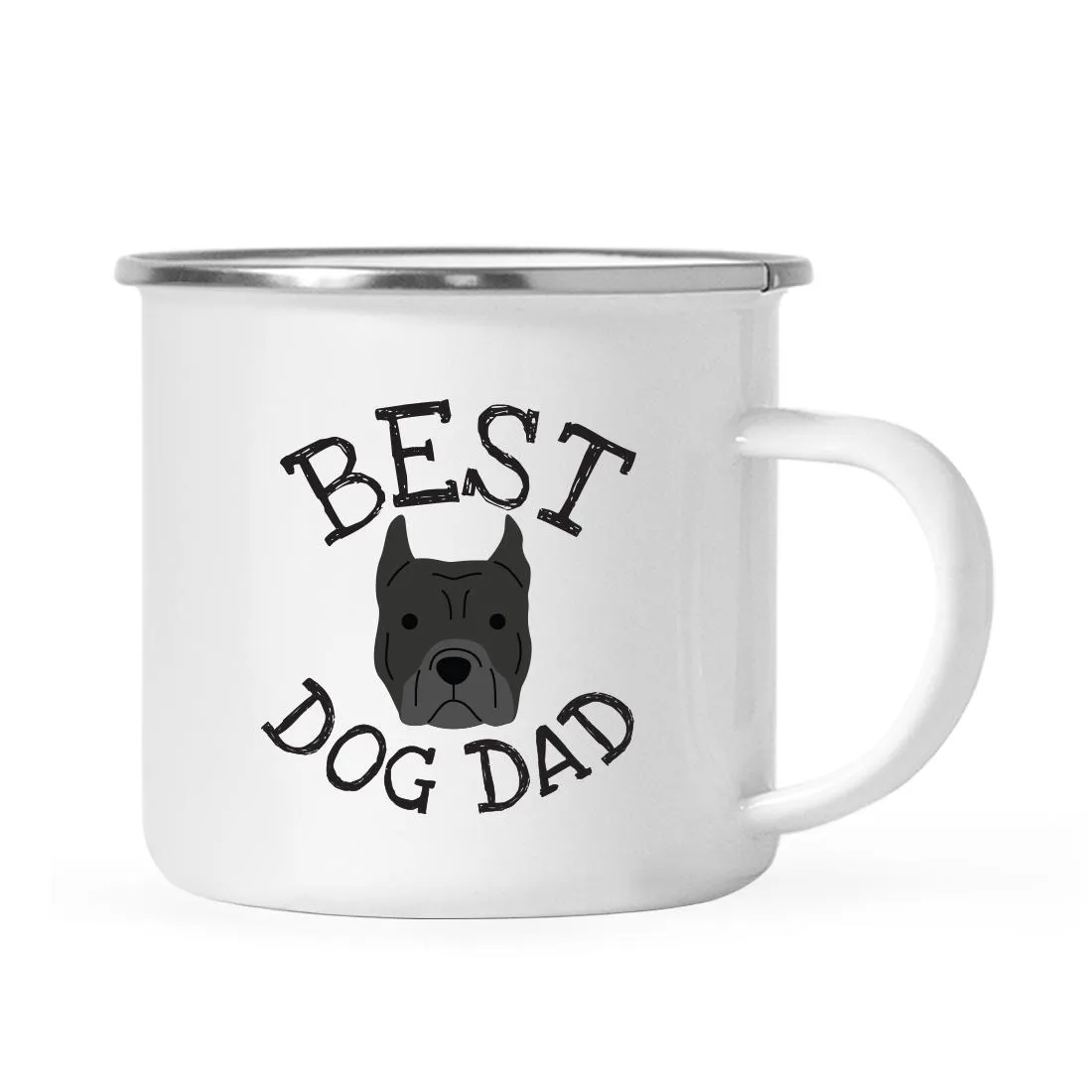 Best Dog Dad Campfire Coffee Tea Mug, Dog Graphic