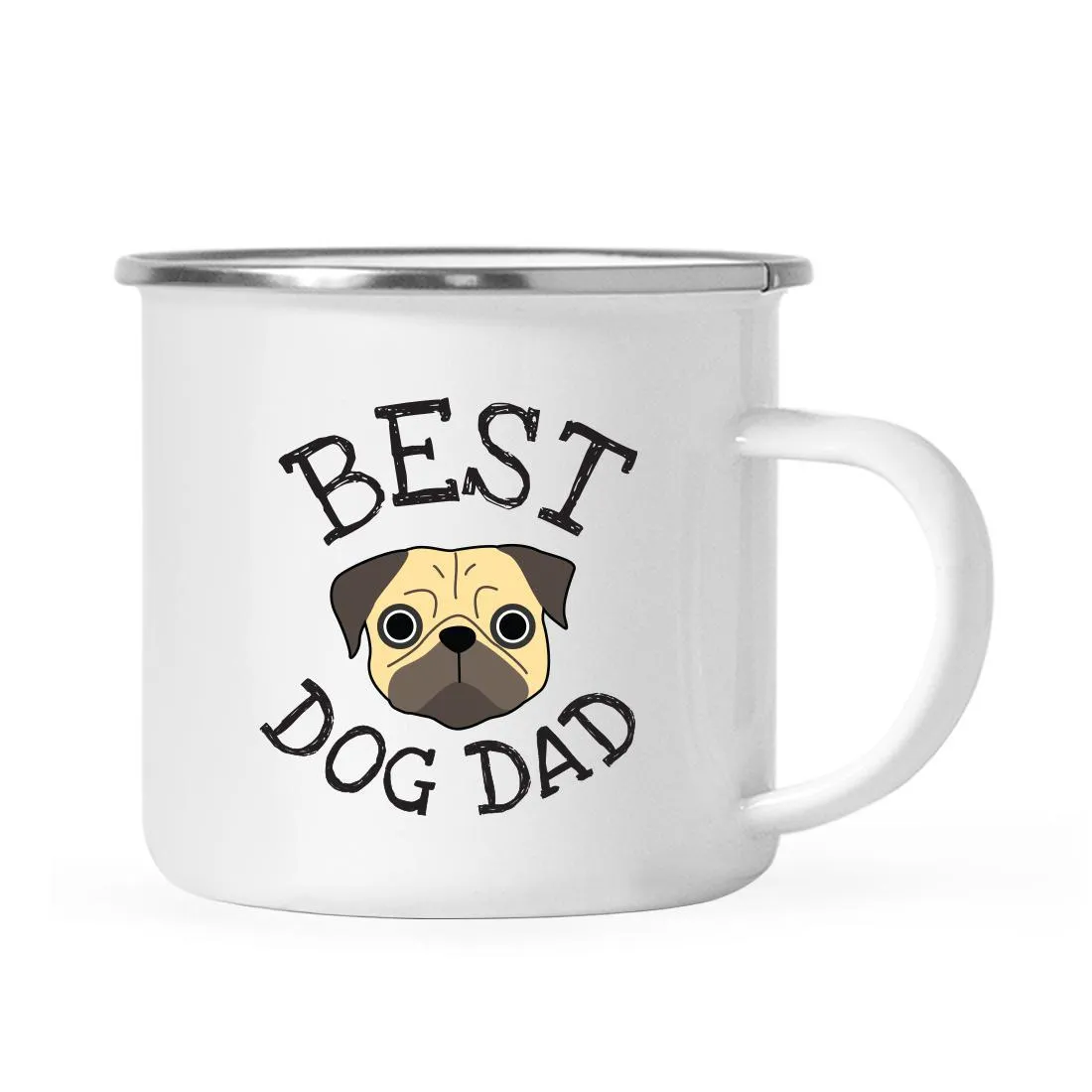 Best Dog Dad Campfire Coffee Tea Mug, Dog Graphic