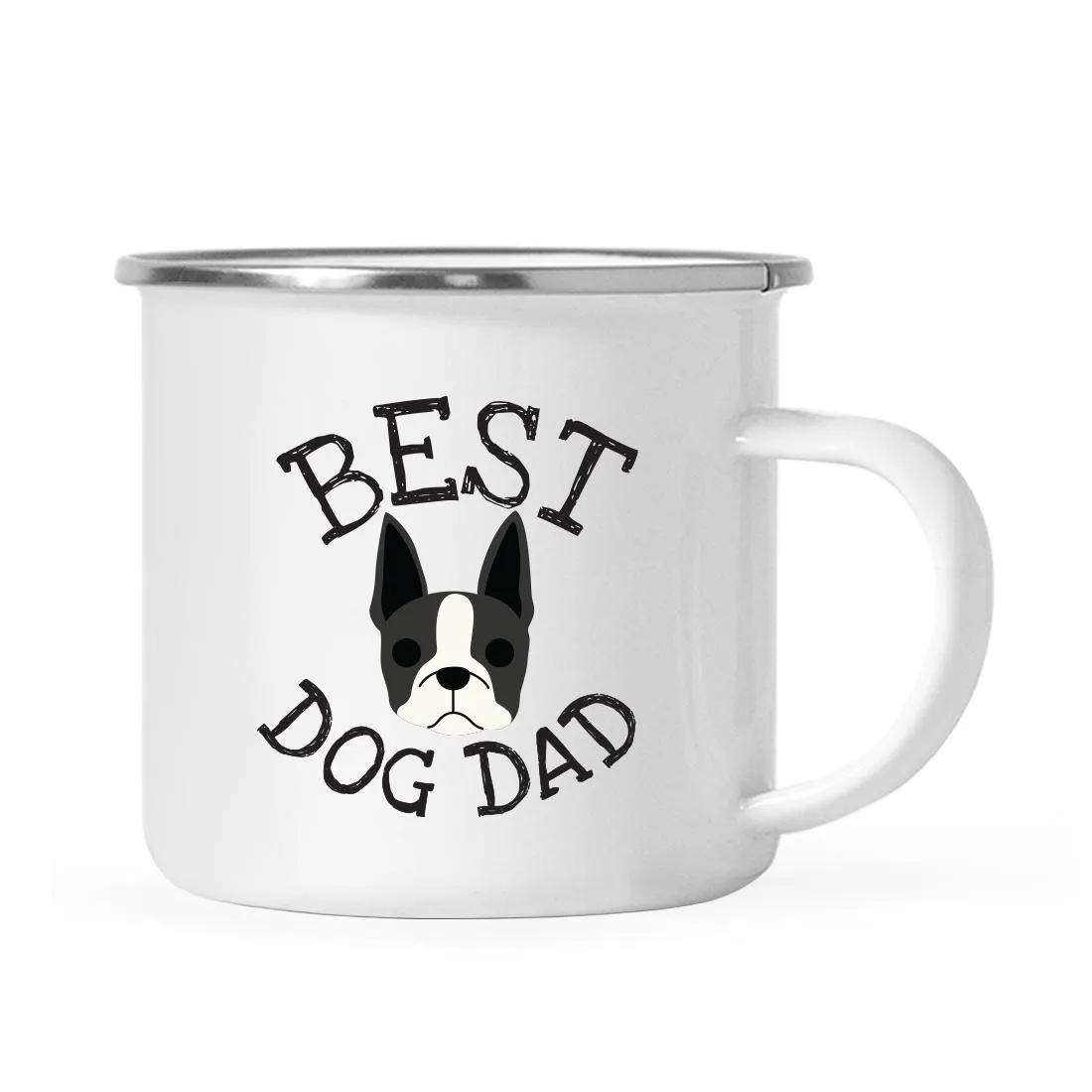 Best Dog Dad Campfire Coffee Tea Mug, Dog Graphic