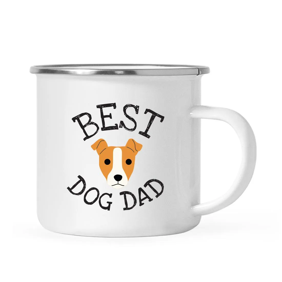 Best Dog Dad Campfire Coffee Tea Mug, Dog Graphic