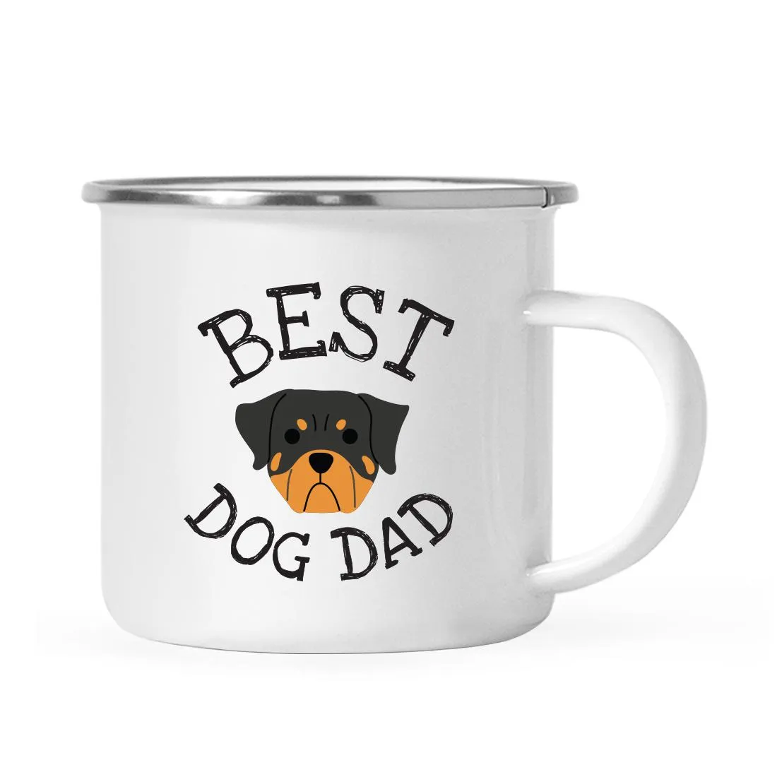 Best Dog Dad Campfire Coffee Tea Mug, Dog Graphic