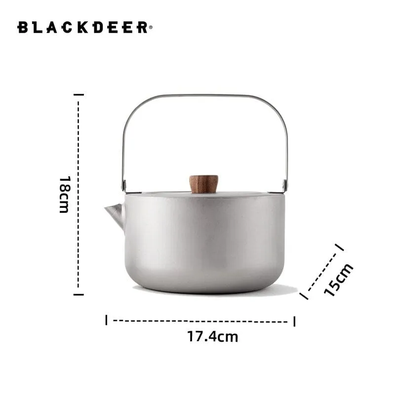 BLACKDEER Titanium Kettle 1.2L