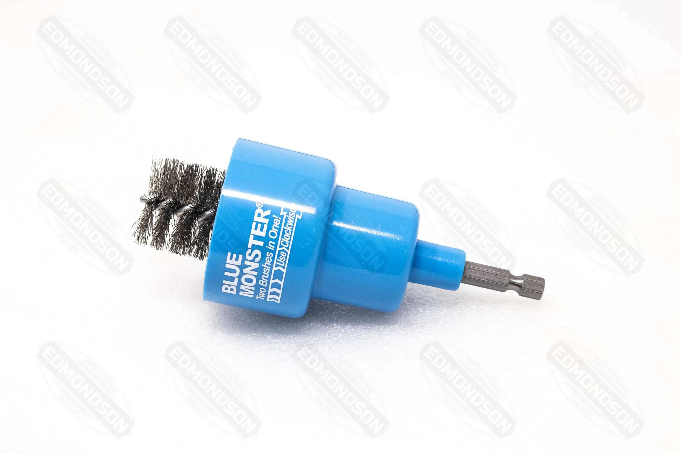 Blue Monster 62841 Power Deuce Hand and Power Tube Cleaning Brush, 1" I.D.