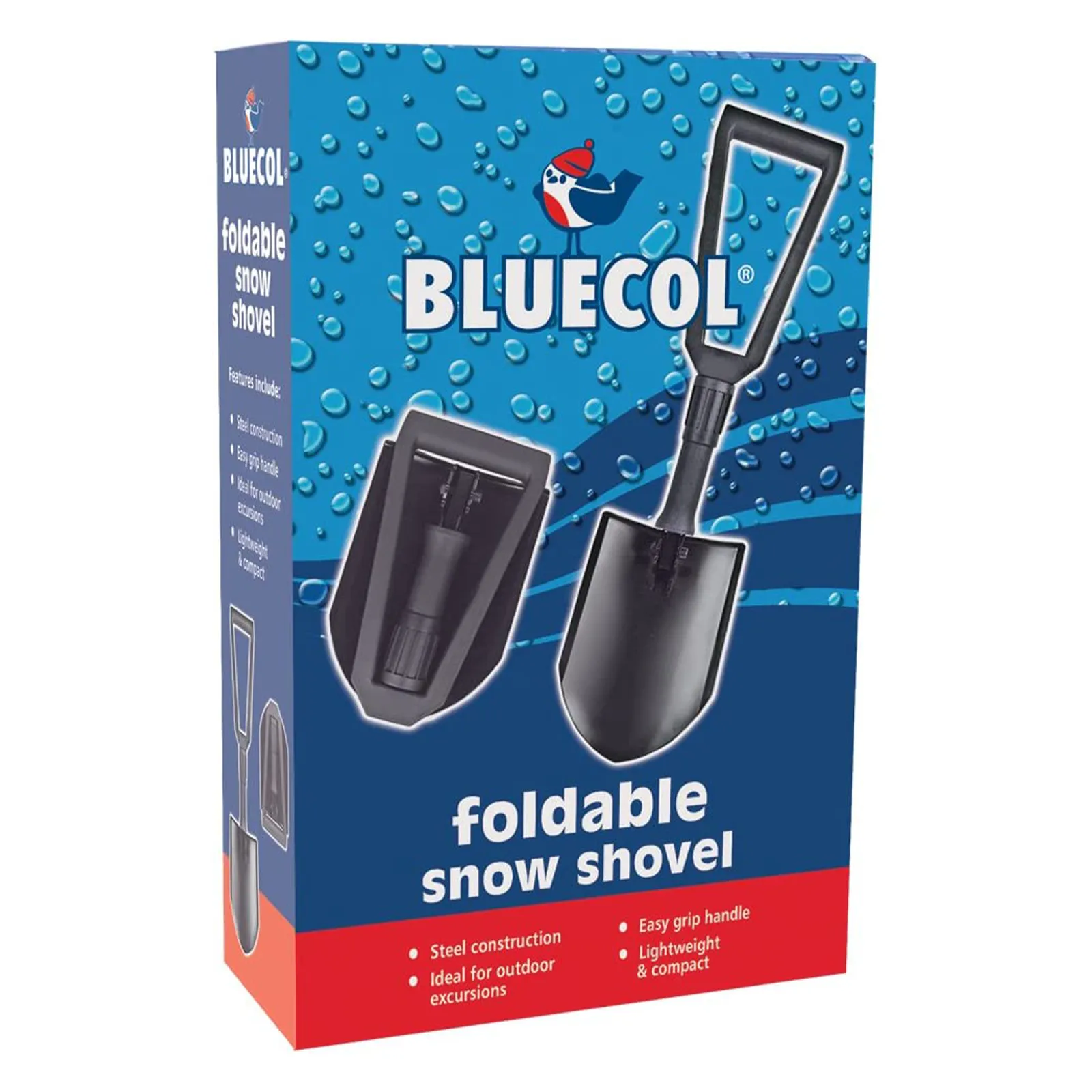 Bluecol Foldable Snow Shovel