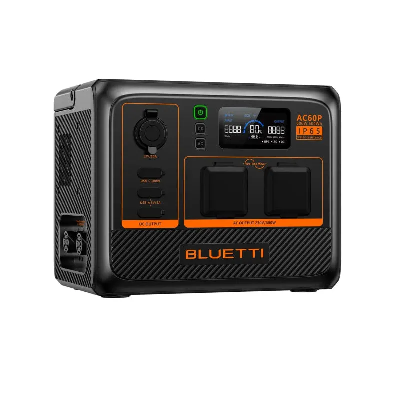 Bluetti AC60P Portable Power Station | 600W