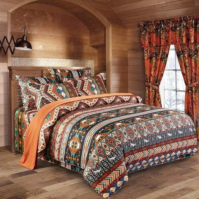 Bohemian 3d Comforter Bedding Set Duvet Cover Pillowcase Bed Linen Full Size Bed Set