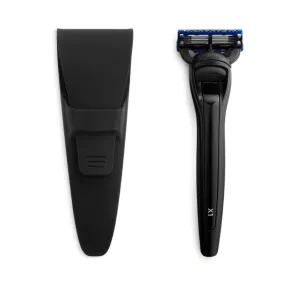 Bolin Webb X1 Nero Black Razor and Case - Gillette Fusion 5