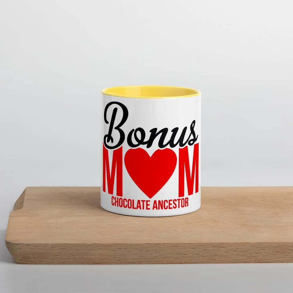 Bonus Mom Mug with Color Inside