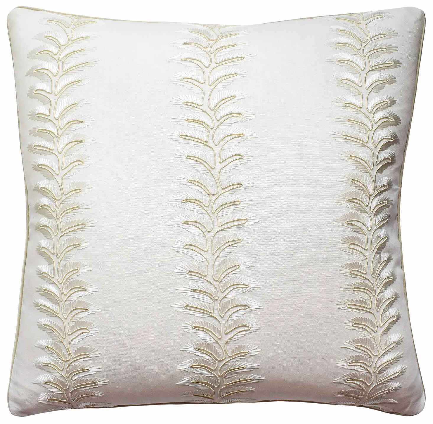 Bradbourne Ivory Decorative Pillow by Ryan Studio