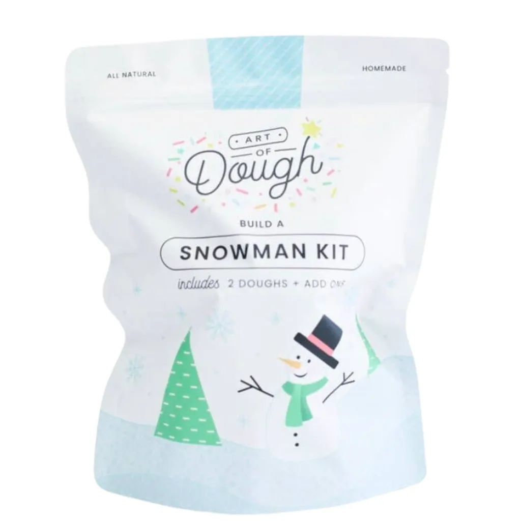 BUILD A SNOWMAN PLAYDOUGH KIT