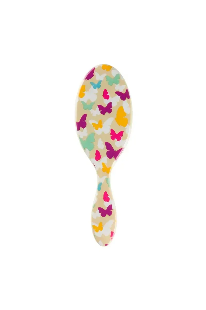 CALA Wet-N-Dry Detangling Hair Brush - Butterfly Stamp