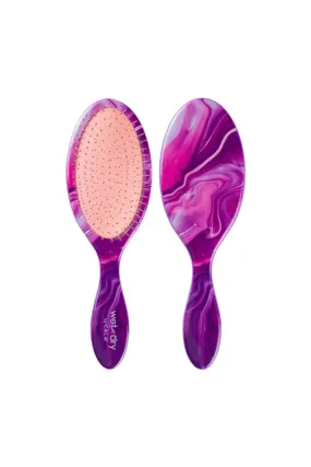 CALA Wet-N-Dry Detangling Hair Brush - Lavender Swirl