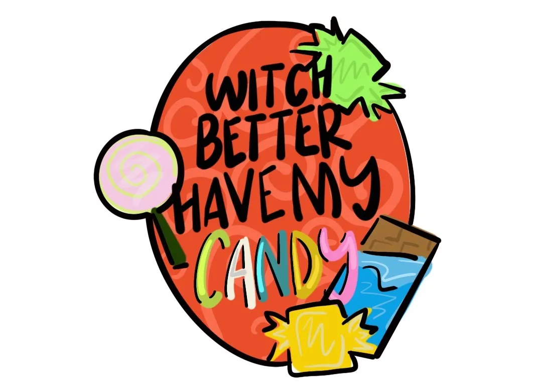 Candy Sign Template & Digital Cut File