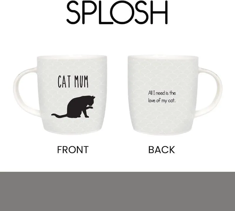 Cat Mum Mug with Cat House Gift Box