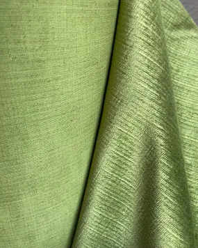 Chartreuse Velvet Upholstery Fabric by the yard / Green Velvet Home Fabric / High End Upholstery Velvet / Vintage Upholstery Velvet