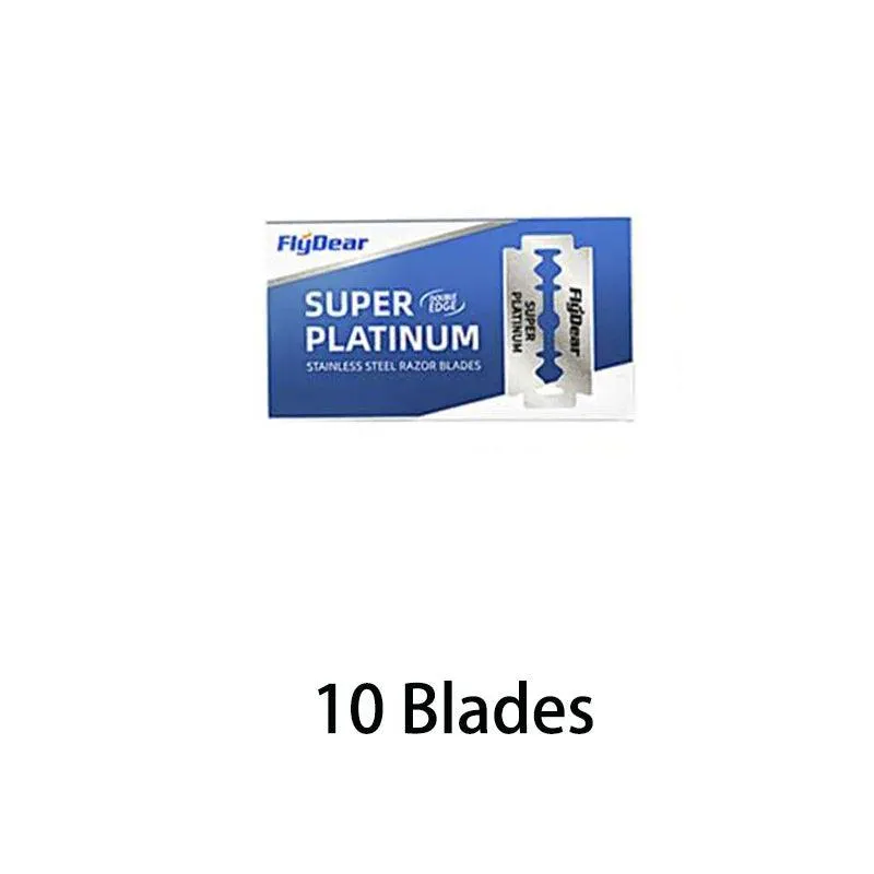 Classic Double-Blade Stainless Steel Razor: Timeless Shaving Luxury