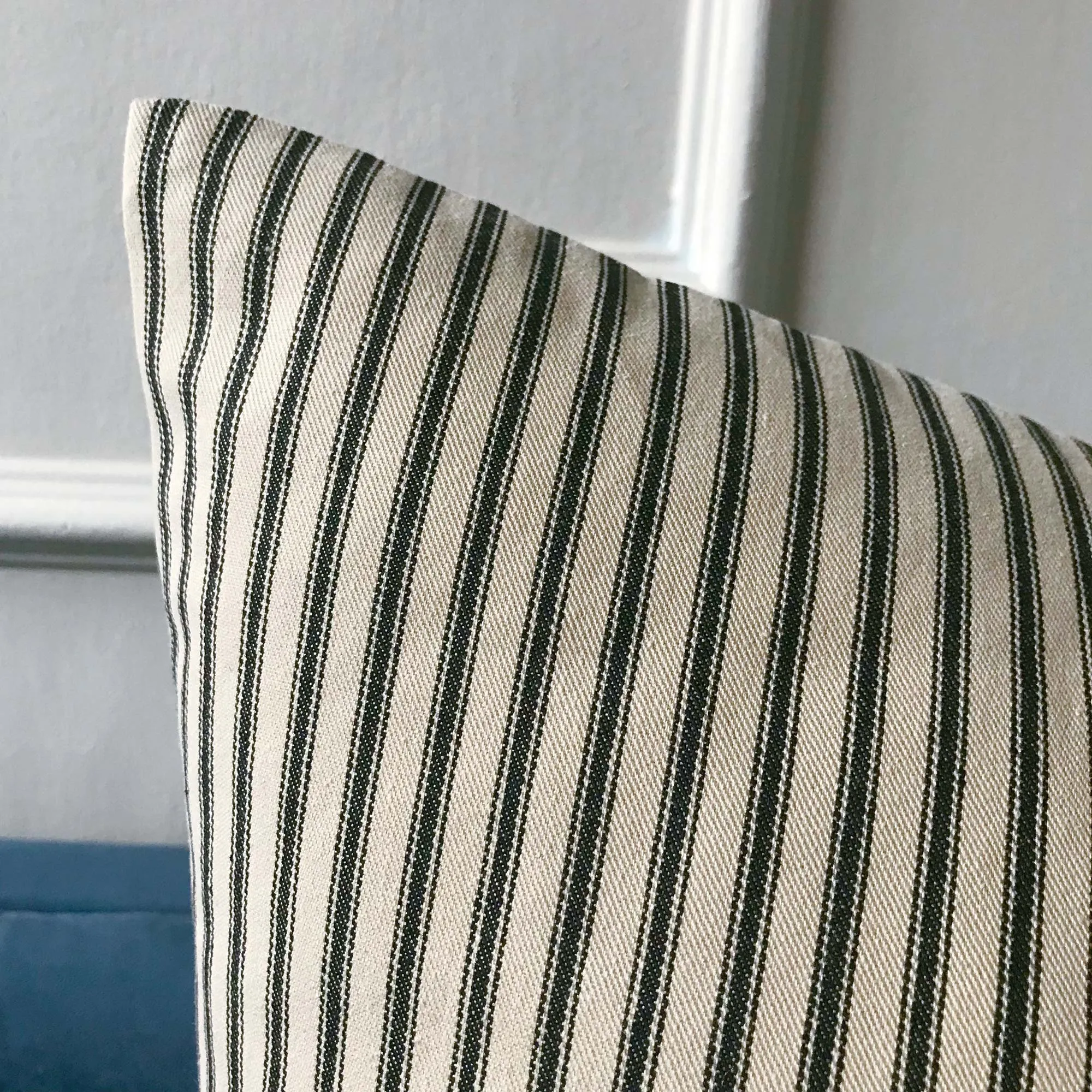 Clean Line Pinstripe Throw Pillow Cover 22x22