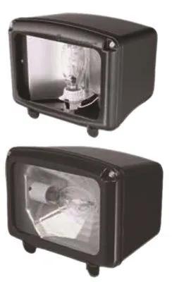 Contour Mini Floodlight Dark Bronze 120 Volts 1 150-Watt High-Pressure Sodium Lamp (Included)