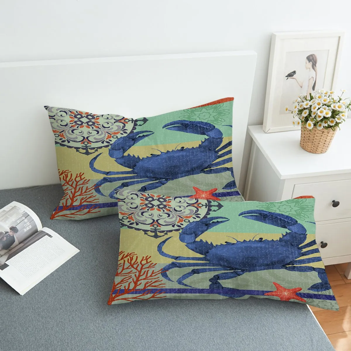 Crab Passion Bedding Set