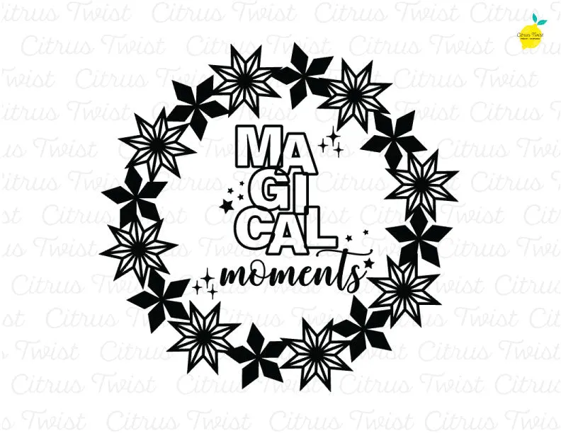 Cut file - Magical Moments - December 2019