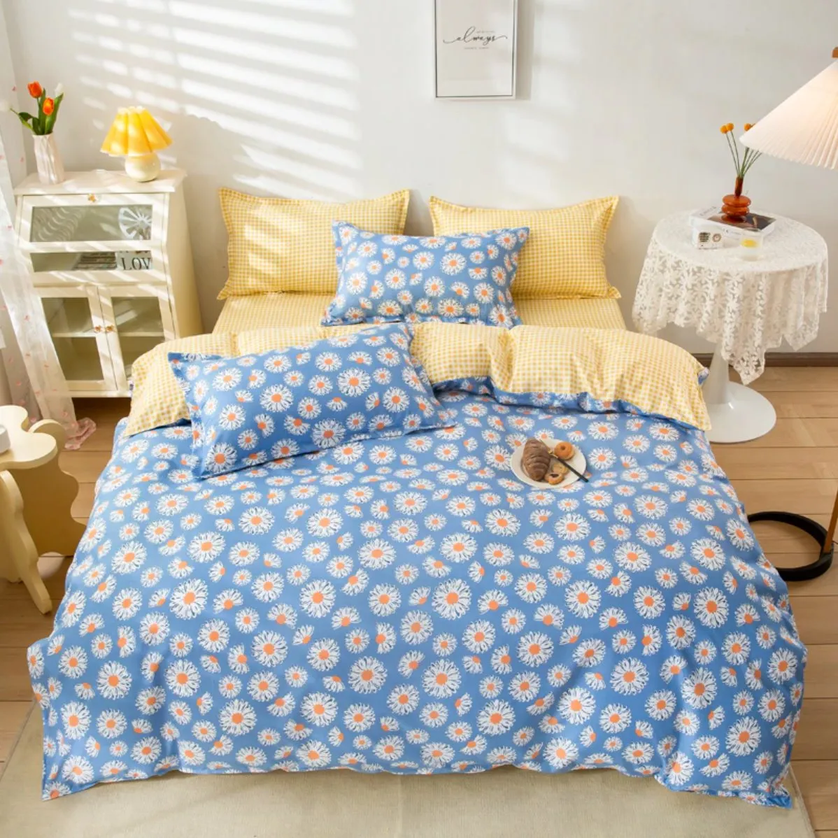 Cute Daisy Bunny Koala Bedding Set