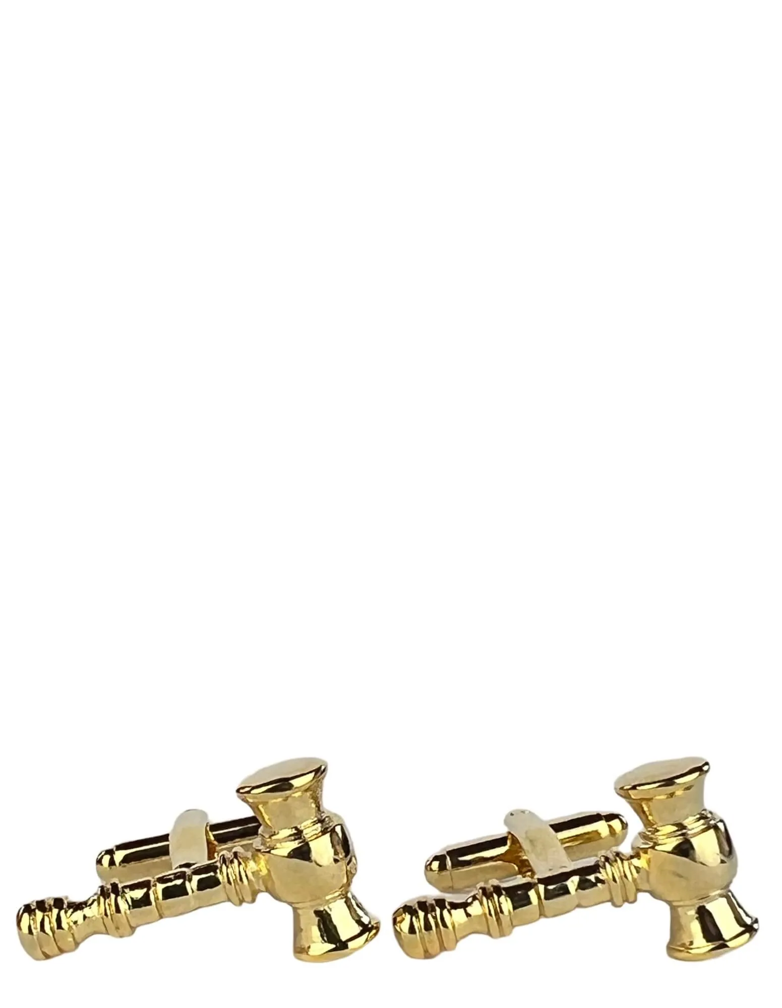 DÉCLIC Gavel Cufflink - Gold