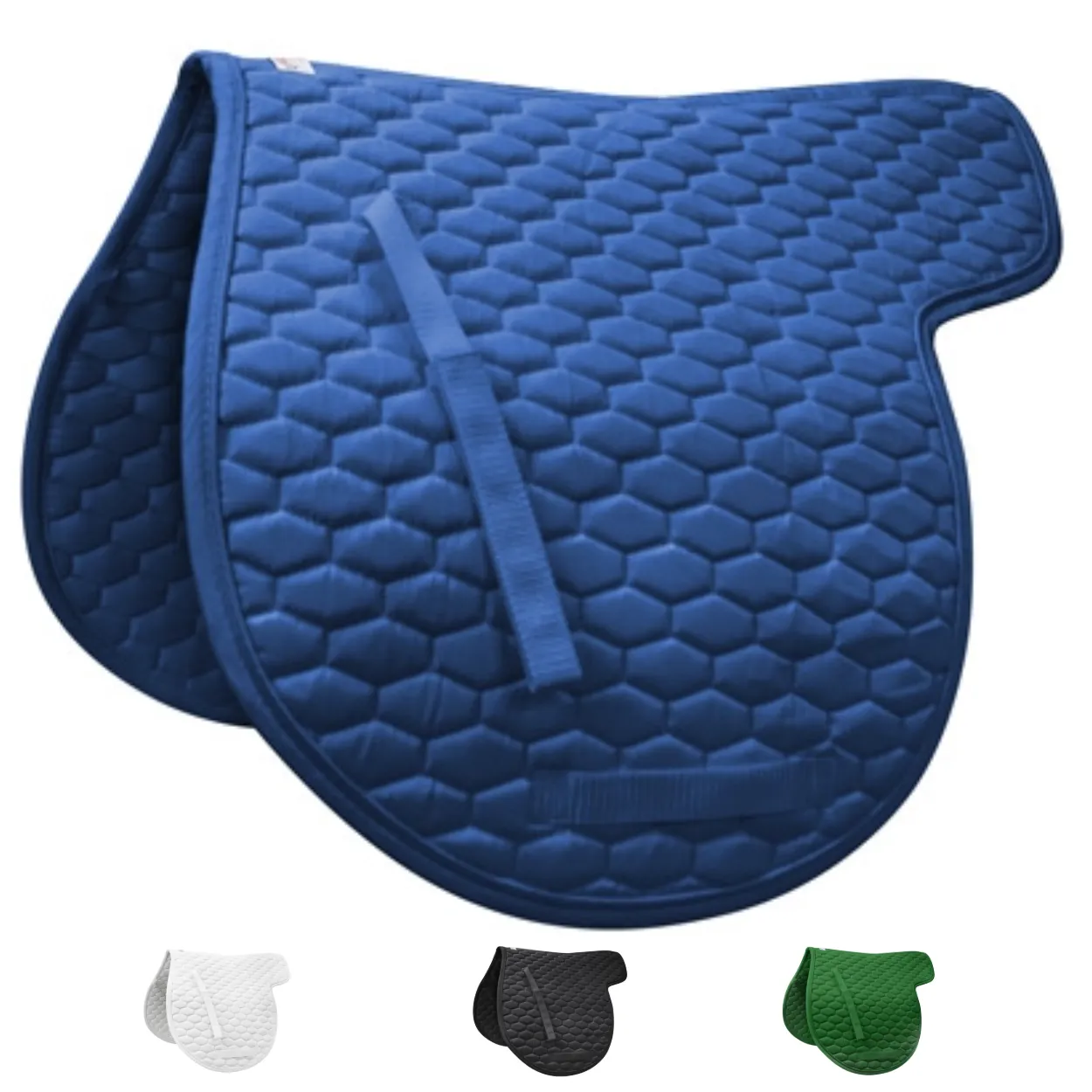 Derby Originals  All Purpose Quilted Contour English Saddle Pad