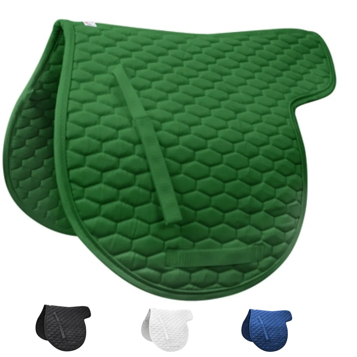 Derby Originals  All Purpose Quilted Contour English Saddle Pad