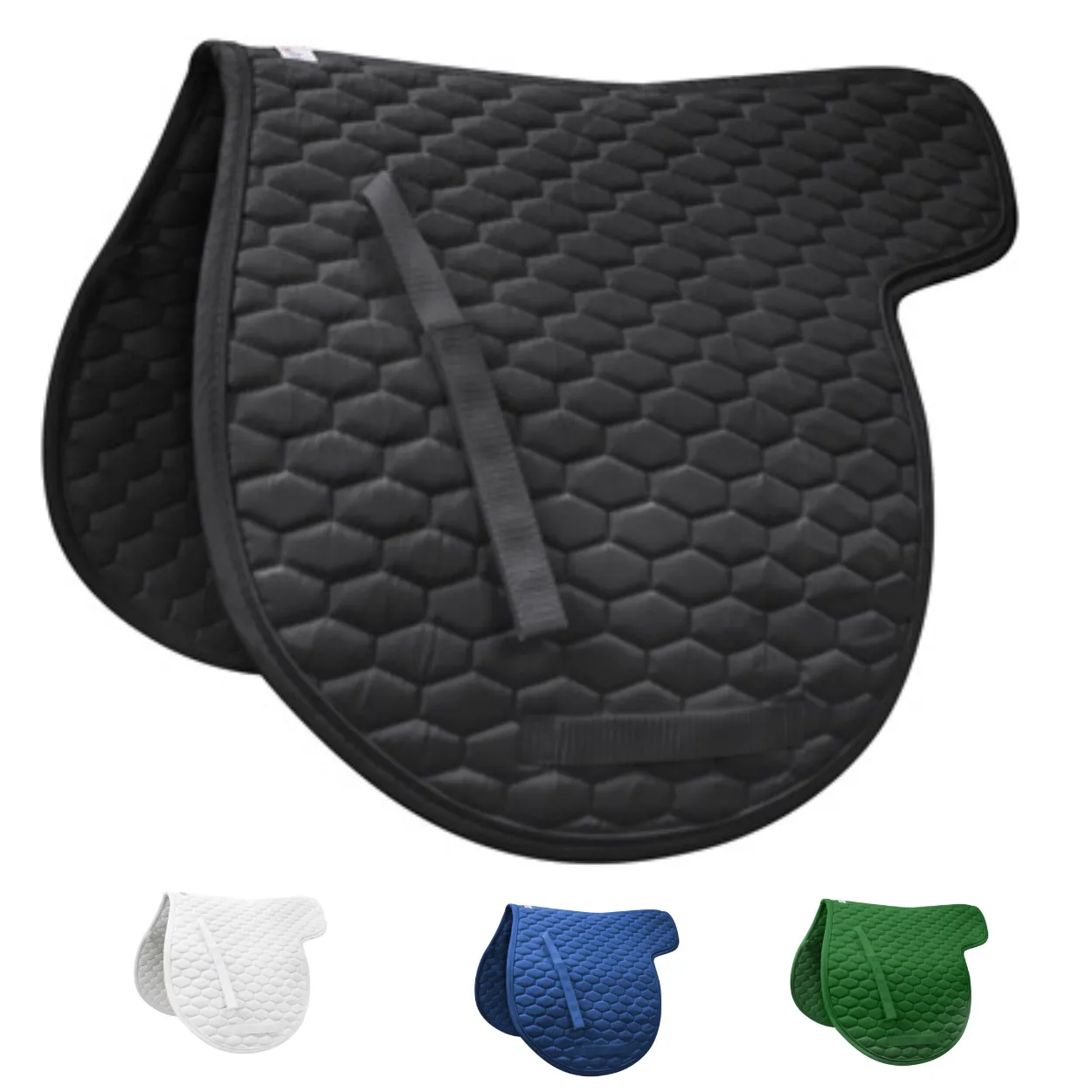 Derby Originals  All Purpose Quilted Contour English Saddle Pad