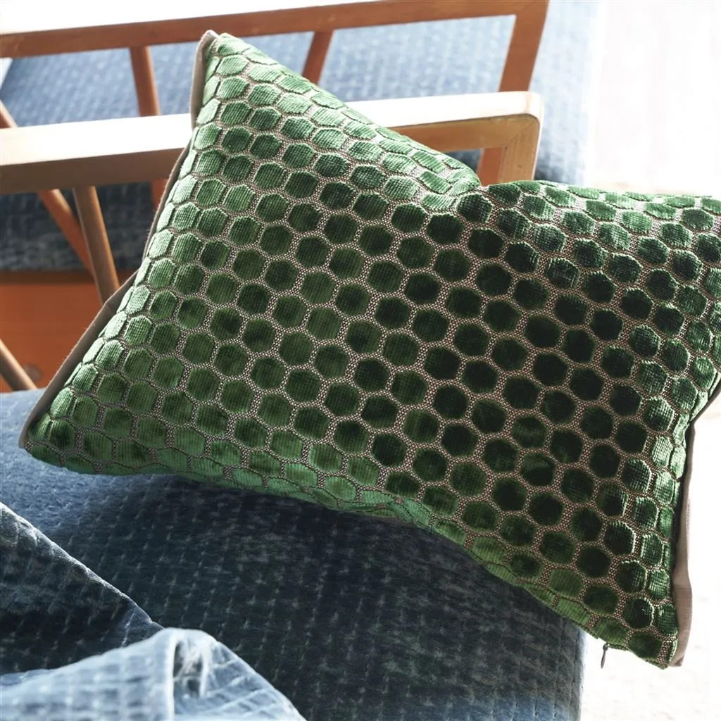 Designers Guild Jabot Emerald Decorative Pillow