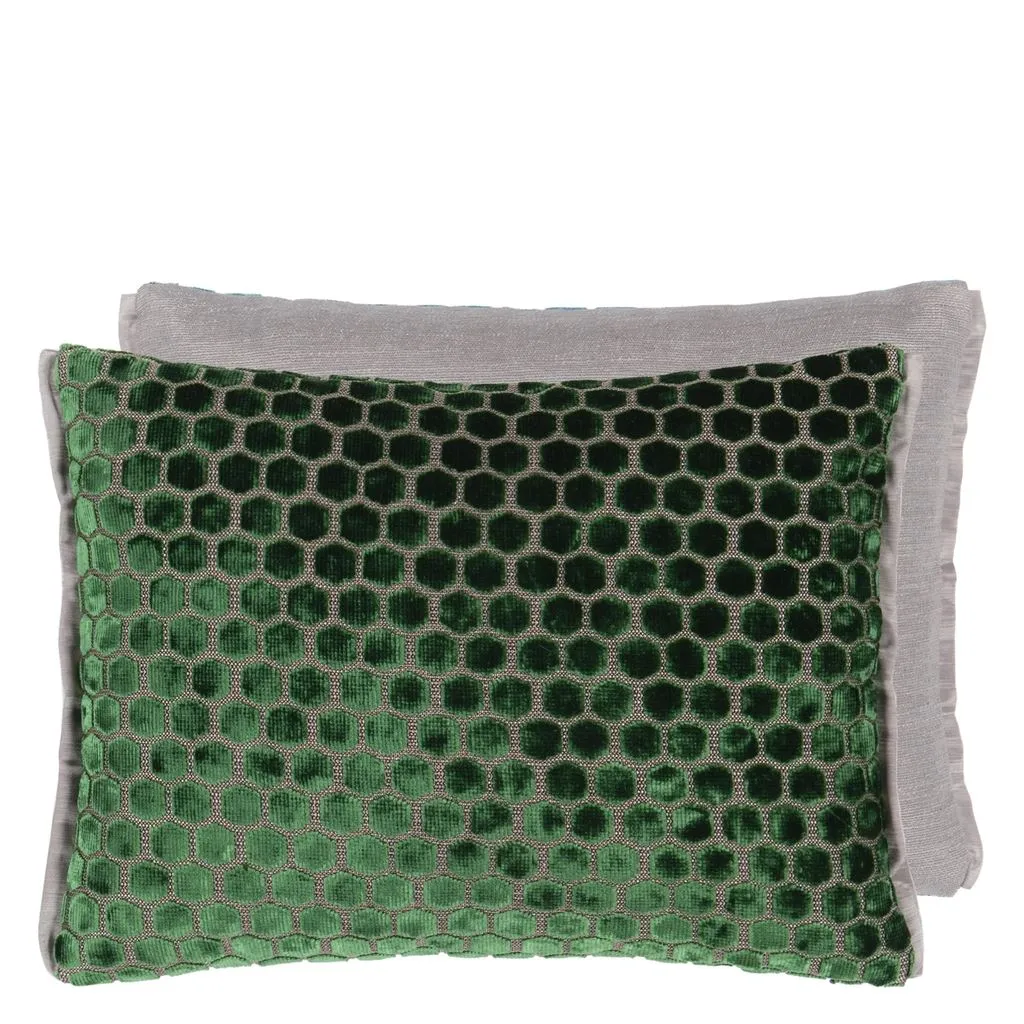 Designers Guild Jabot Emerald Decorative Pillow