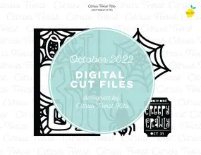 Digital Cut file - OCTOBER 31 - October 2022