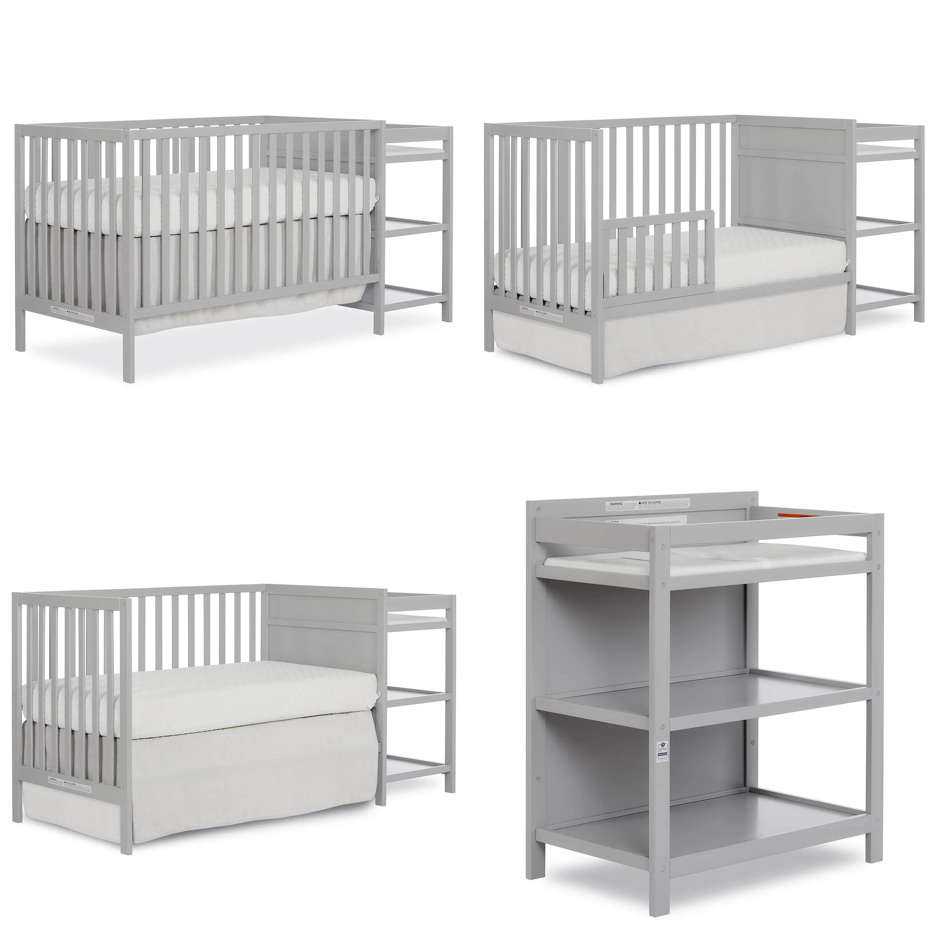 Dream on Me Hamilton Convertible Crib and Changer 5 in 1