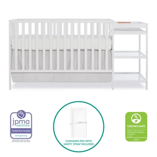 Dream on Me Hamilton Convertible Crib and Changer 5 in 1