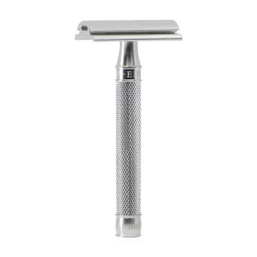 Edwin Jagger 3ONE6 Safety Razor Stainless Steel Knurled