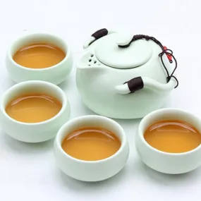 Exquisite Tea Party Set - Enjoy Tea Time with Friends with this Charming Kettle Set