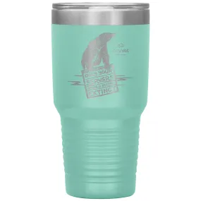 ezyVet Polar Bear 30 oz Tumbler