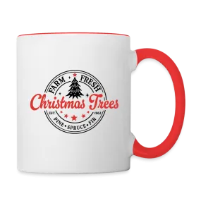 Farm Fresh Christmas Trees Coffee Mug