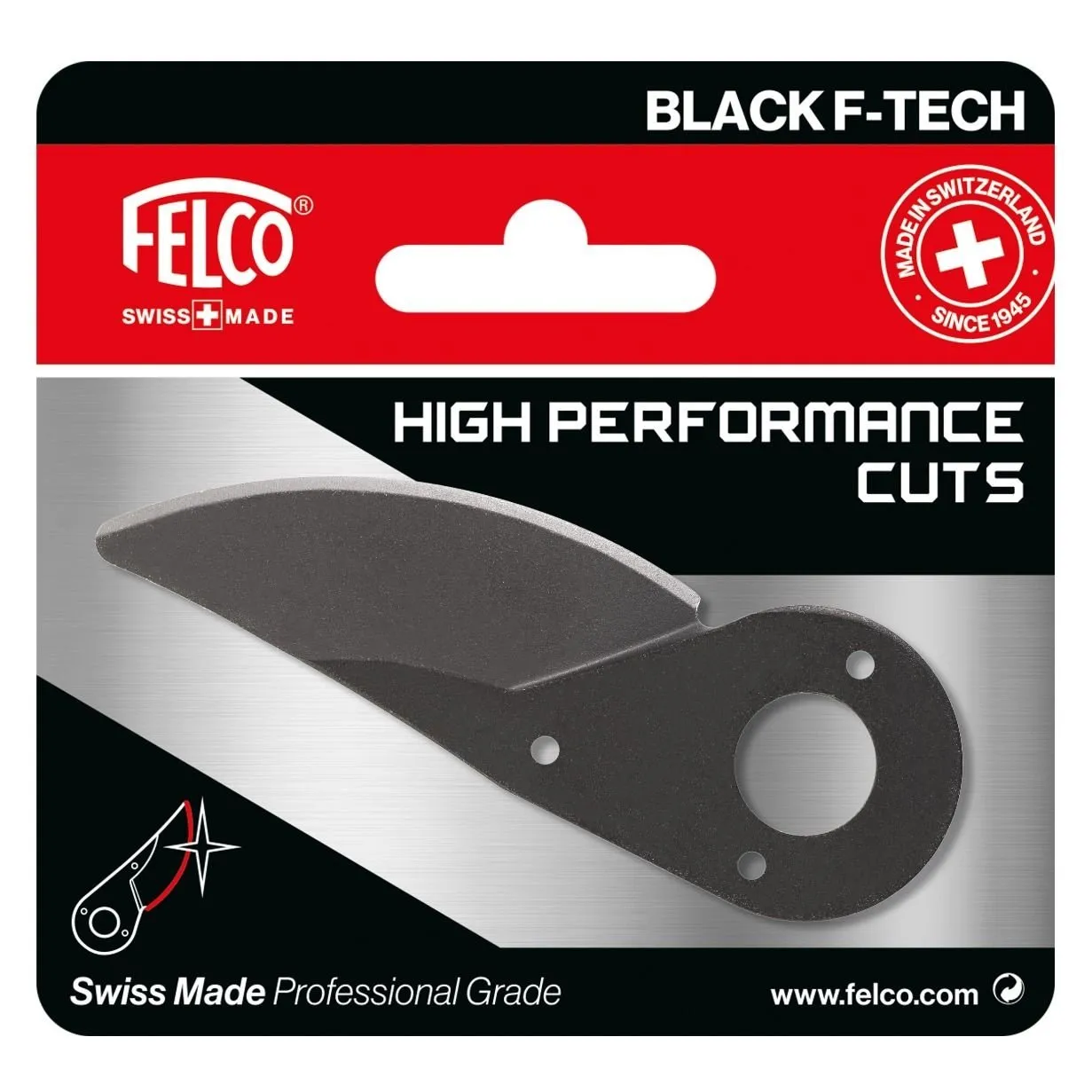 Felco 7/3 Replacement Cutting Blade Black F-Tech F-7/3BlackFT