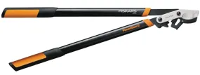 Fiskars 394801-1001 Power Gear Lopper, 2 in Cutting Capacity, Bypass Blade, Steel Blade, Steel Handle, Round Handle :EA: QUANTITY: 1