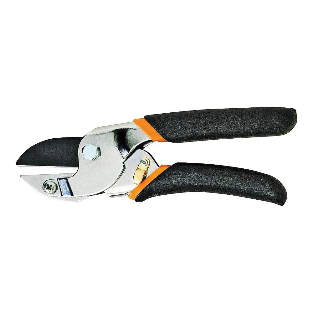 FISKARS 9110 Pruner, 5/8 in Cutting Capacity, Steel Blade, Anvil Blade, Comfort-Grip Handle, 8-1/2 in OAL