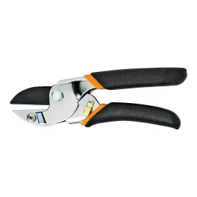 FISKARS 9110 Pruner, 5/8 in Cutting Capacity, Steel Blade, Anvil Blade, Comfort-Grip Handle, 8-1/2 in OAL