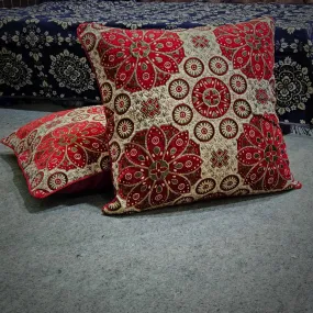 Floor Cushion Cover 2Pcs Set