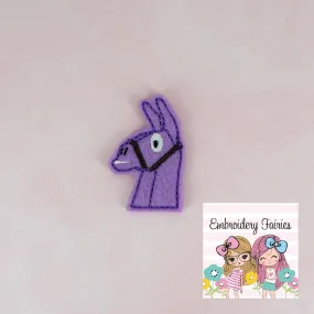 Fort Llama Feltie File - Llama Feltie - Video Game Embroidery Pattern - Gamer Feltie - Machine Embroidery Design -  Embroidery Pattern