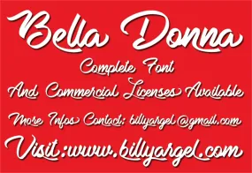 Free Bella Donna Font