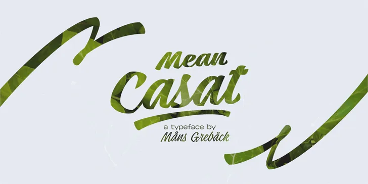 Free Mean Casat Med Font