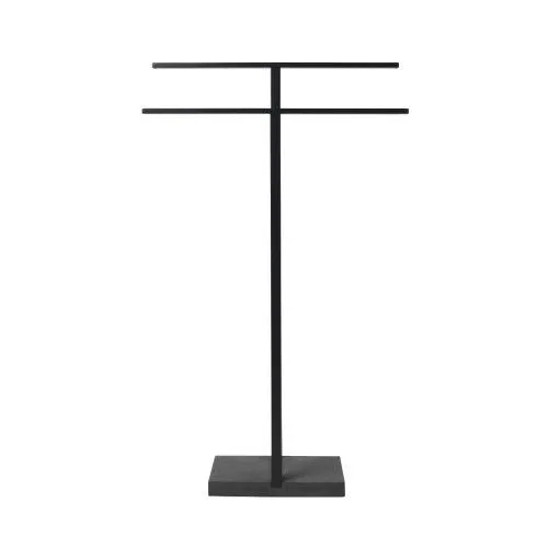 Free Standing Towel Rack - Black