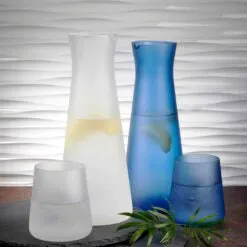 G228380 Twist Blue Frosted Carafe 1,145ml / 40¼ oz (Pack Size 6)