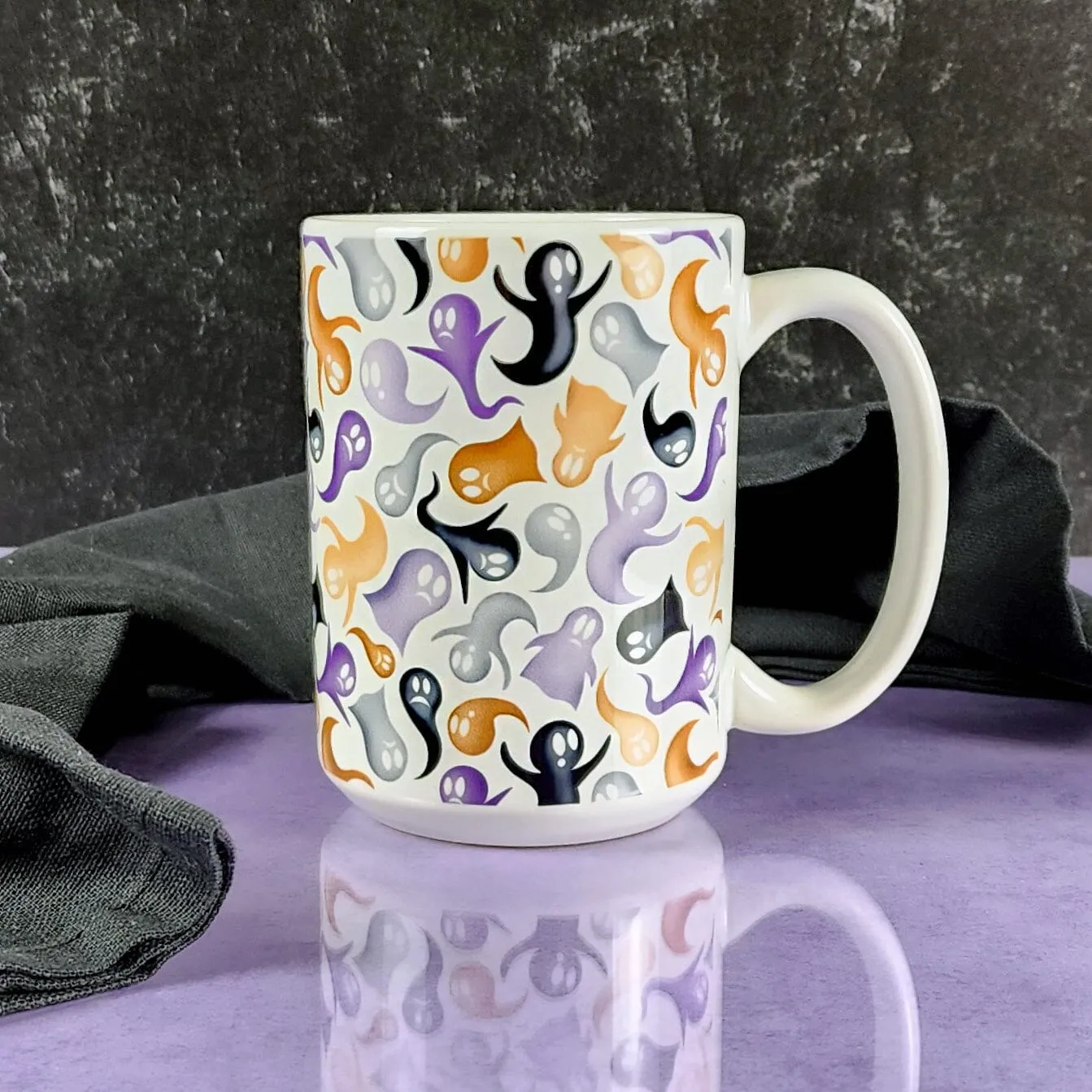 Ghosts and Spirits Halloween Mug