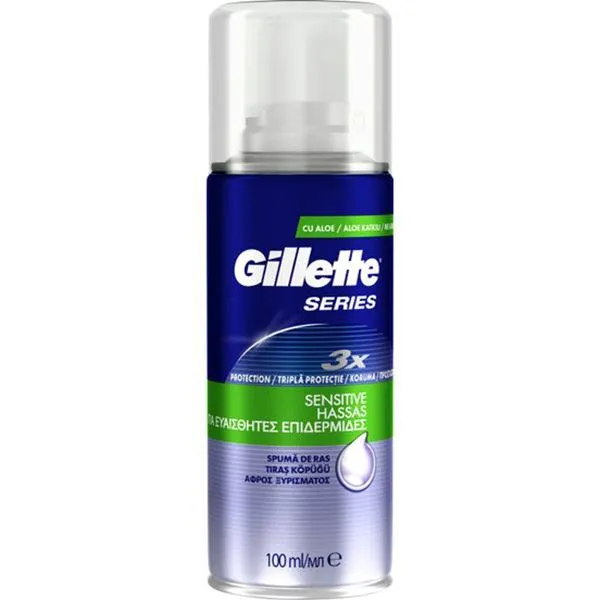 GILLETTE SERIES SENSITIVE HASSAS FOAM 100ML